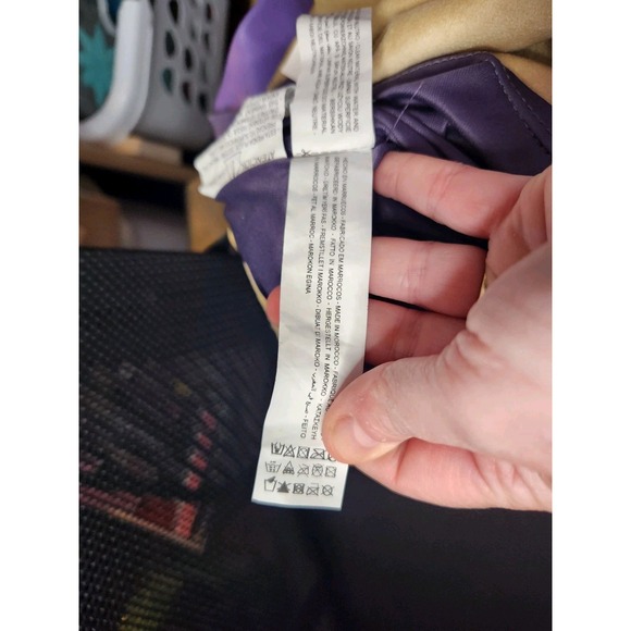 NWT Zara Purple Faux Leather Long Sleeve V Neck Body Con Ruched Dress‎ Size XL - Picture 11 of 14